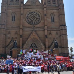 Pope Francis urged us to take to the streets and we did! Pope Francis urged us to take to the streets and we did!
